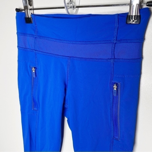 Lululemon Inspire Tight II Cerulean Blue Size 2 - Picture 3 of 7